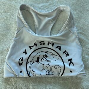Gymshark White Legacy Sports Bra Size Small